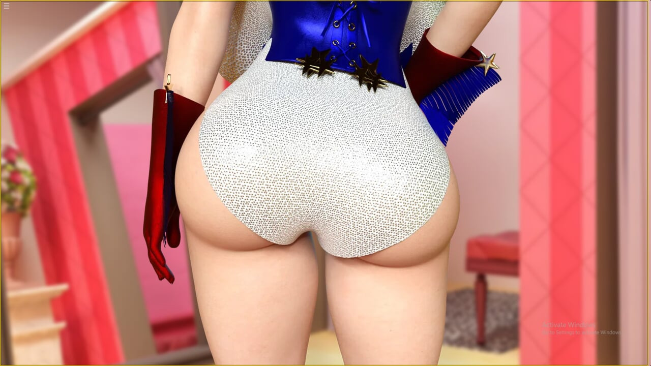 Stepsister And Shop Girl Makes 3Some Cosplay