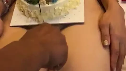 My girlfriend fucking pussy birthday his own pussy