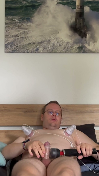 Fagspose Fag Hendrik Gransow S395 from Oberursel Germany jerks off and cums | Clip 1