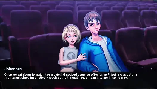 Taffy Tales # 27 - Sara gab johannes einen blowjob ... Priscilla und Johannes gingen ins Kino ... Johannes fickte Gerda.