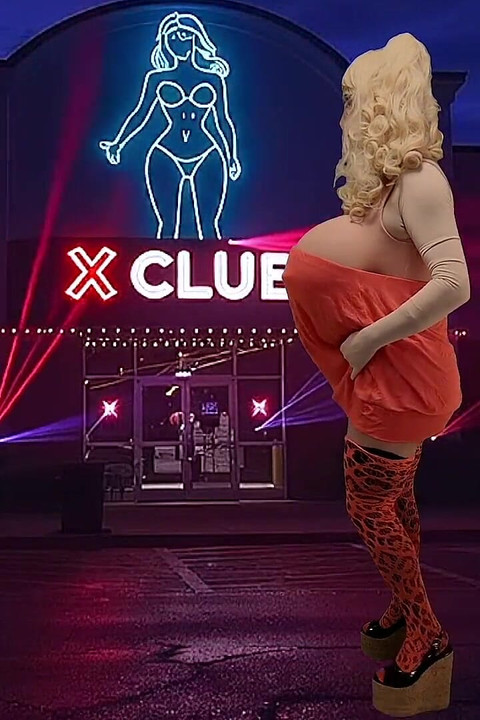 Narančasta Tube Top Sissy Kurva