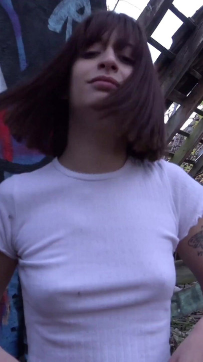 Powerful moment from "GERMAN SCOUT - TINY GIRL SILVIA PICKED UP FOR EXTREMELY ROUGH FUCK"