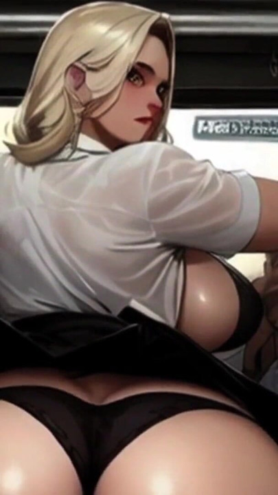 Surprise Titty Inspection On The Subway | Clip 1