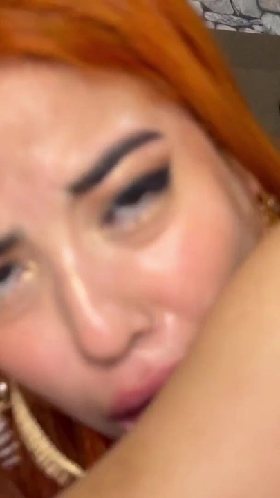 Thrilling moment from "Hot Latina Redhead with Perfect Tits and White Toes Takes a Trip to the Sex Shop"