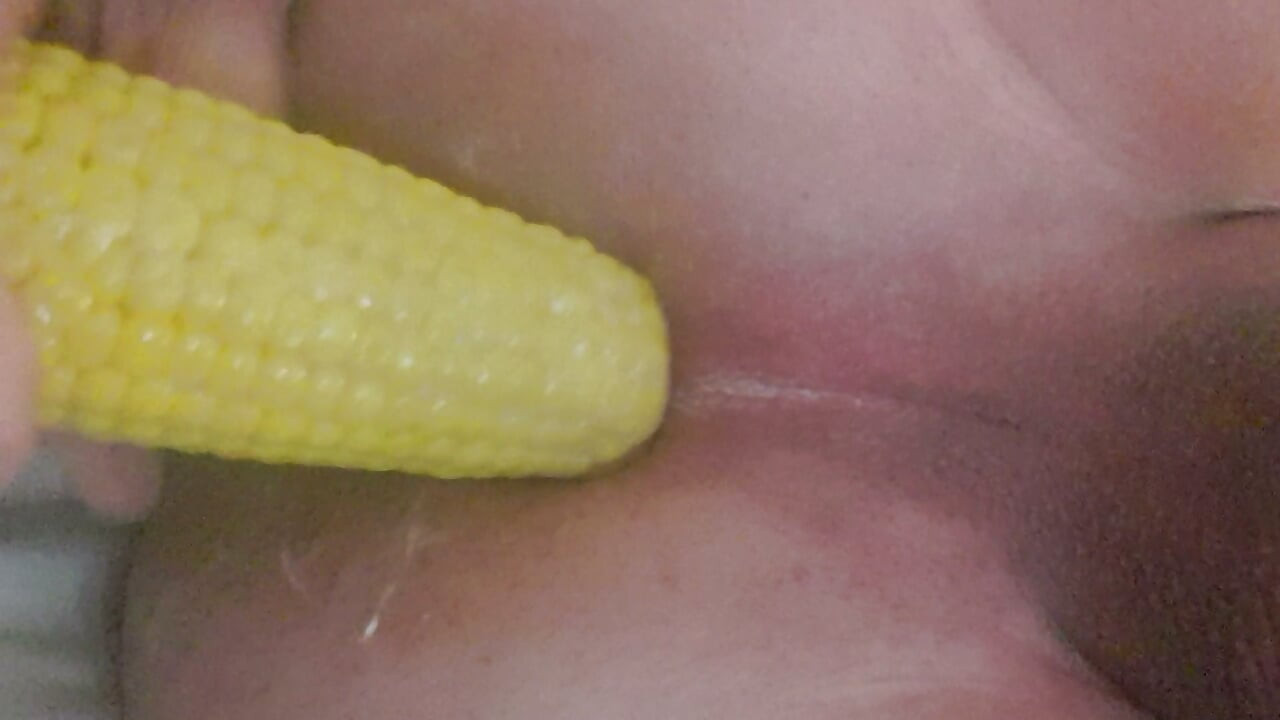 I love corn in me as much as I love cock in me