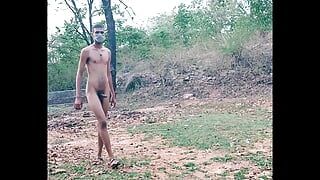 Sexy süßer junge, der indische männer abspritzt