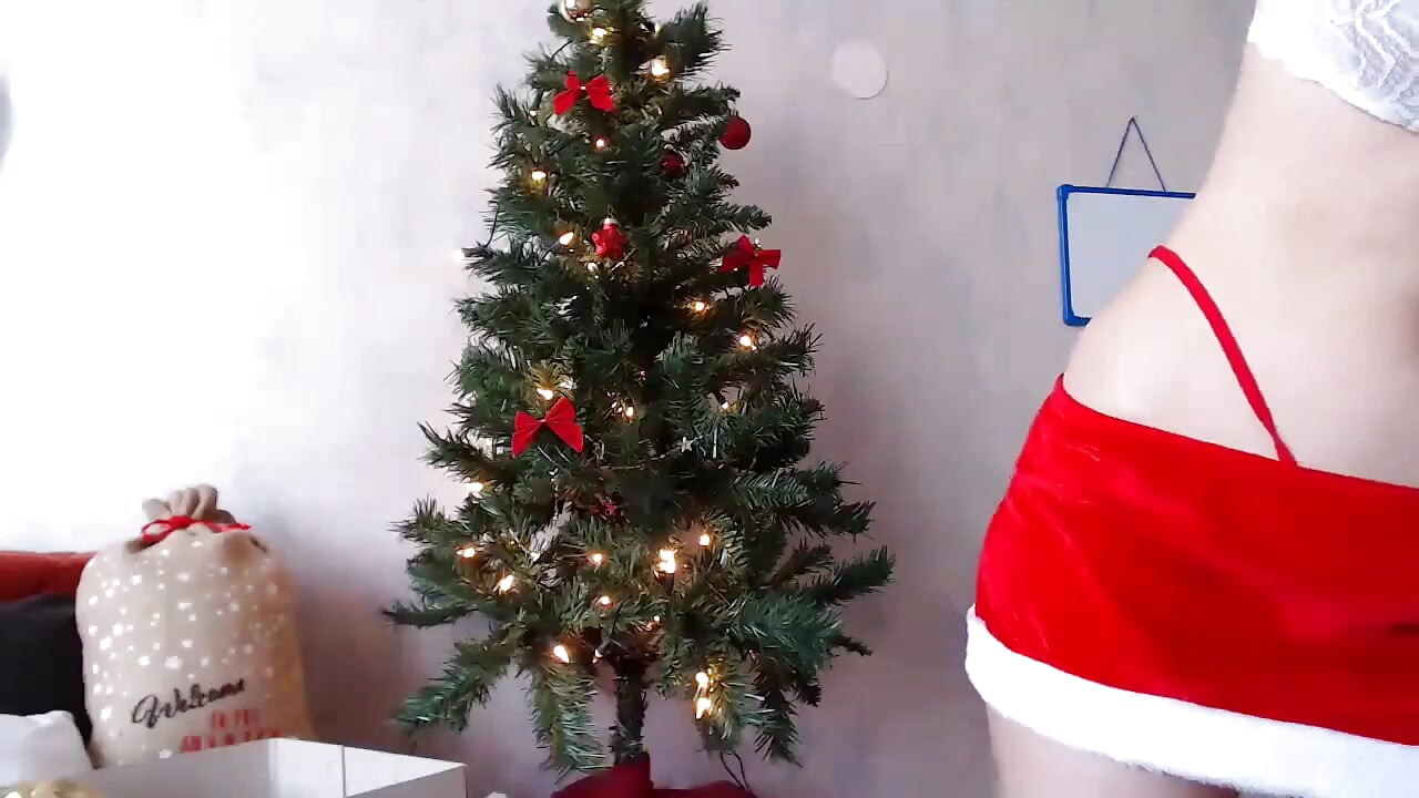 Noel Ağacını Canlı Dekore Ediyor