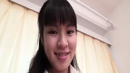 Cutest Japanese Scene-2_brunette Japanese Babe Loves Getting Cum on Her Bushy Hairy Pussy