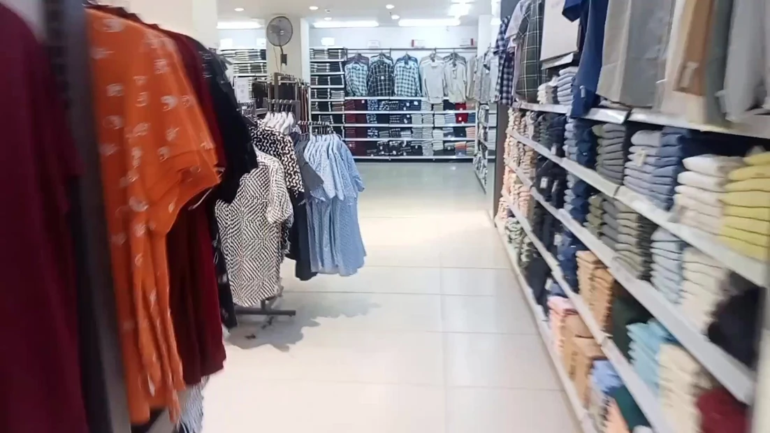 I masturbated in the shopping mall for a while enjoying the AC air