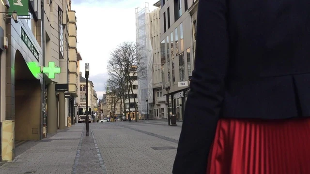 Pleated skirt: Valentino