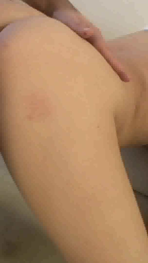 My stepdad catches me jerking off in the living room and fucks me so good | Clip 2
