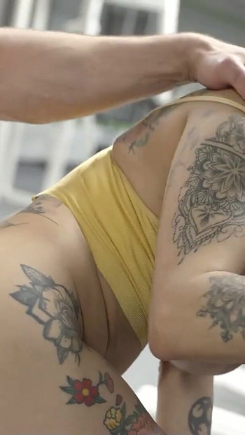 Must-see moment from "German Scandal Sex in Public Gym - Big Boobs Tattoo Bitch Mara Martinez"