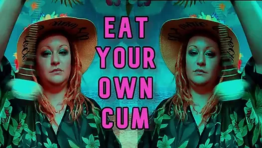 Mesmerized to eat your own cum for sissies Camp Sissy Boi version