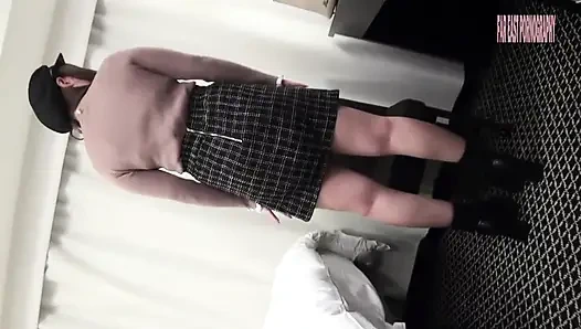 Pertemuan amatir yang berakhir dengan creampie asli -pt.34