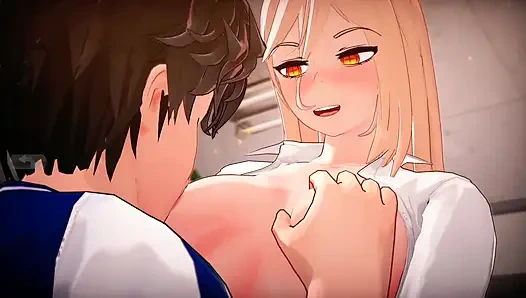 Anime girl Power From Chainsawman Suck My Dick