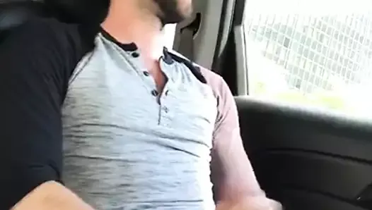 Cum eater in the car