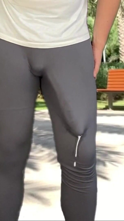 Spectacular moment from "Huge cock public teasing and risky cumshot"