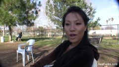 Behind the scenes interview with Asa Akira, part 1