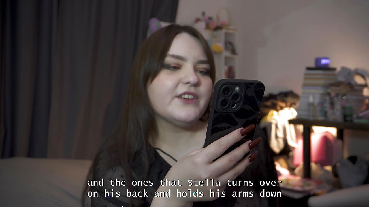 Porn story - they share a cum-filled kiss together after a sweet pegging