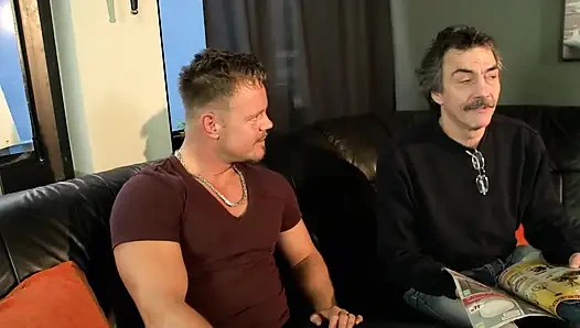 Inked BBW Bombshell Takes Intense Double Penetration