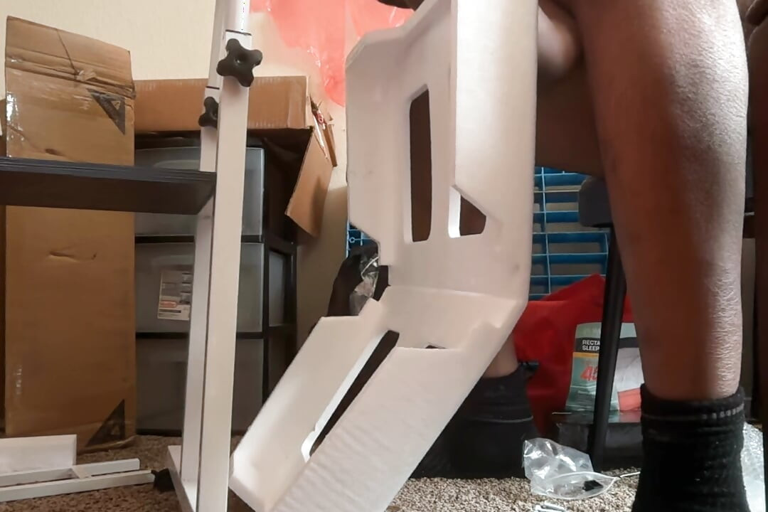 Nude table assembled with Cubby Da Porn Hubby