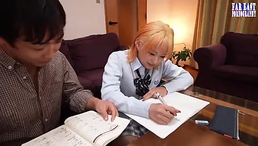 No Panties, No Shame!? the Wild Gals Seduction That Left Her Private Tutor Powerless -scene3