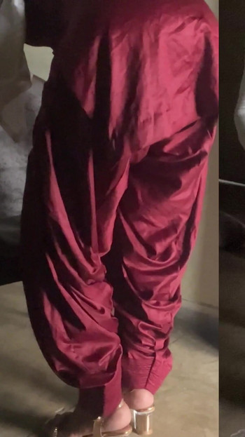 Jaw-dropping moment from "cross dresser silk salwar suit teasing big boobs"