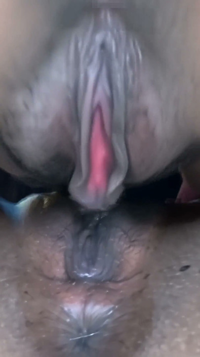 OILED CLIT TO CLIT - Two Super Wet Pussies Sliding and Grinding in Extreme Close Up | Clip 1