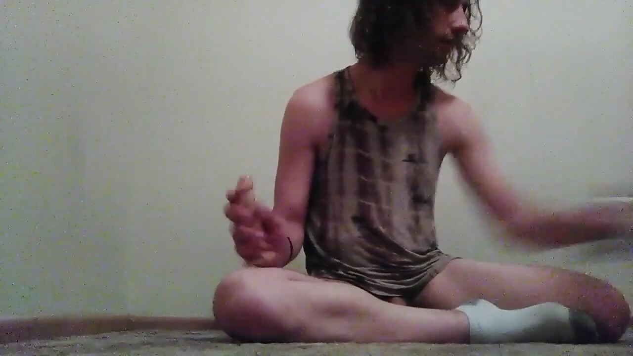 Transgal Wobble on the Dildo; Transgirl on the D with Cumshot