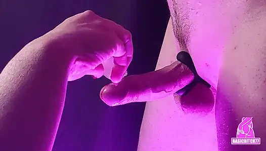 Necken mit eis, bevor sie hart kommt