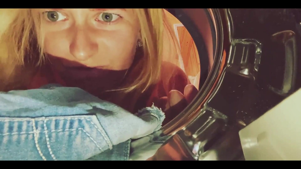 My Stepsister Got Stuck in the Washing Machine and I Decided to Help Her with My Big Dick