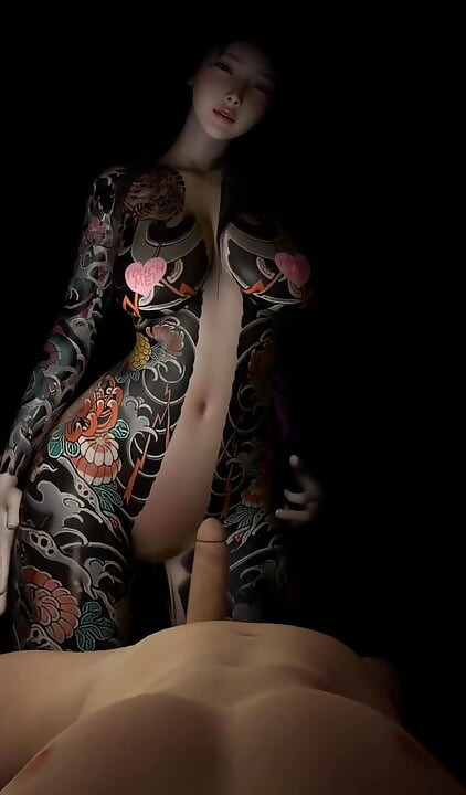 Vam bakış açısı - yakuza dövmeli kız 1