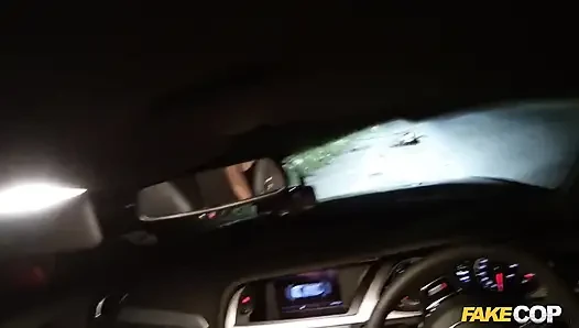 Fake Cop - Young Partygoer Frisked in an Alleyway and Sucks Cock POV