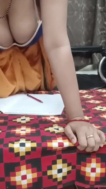 Memorable moment from "DESI PRIVATE BEAUTIFUL TUTION TEACHER SUCKS BIG COCK OF TEEN BOY AND GETS FUCKED BY HER"
