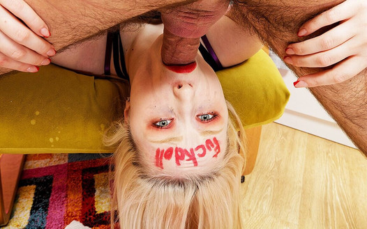 Real Fuck Doll Gets Big Dick Face Fucked