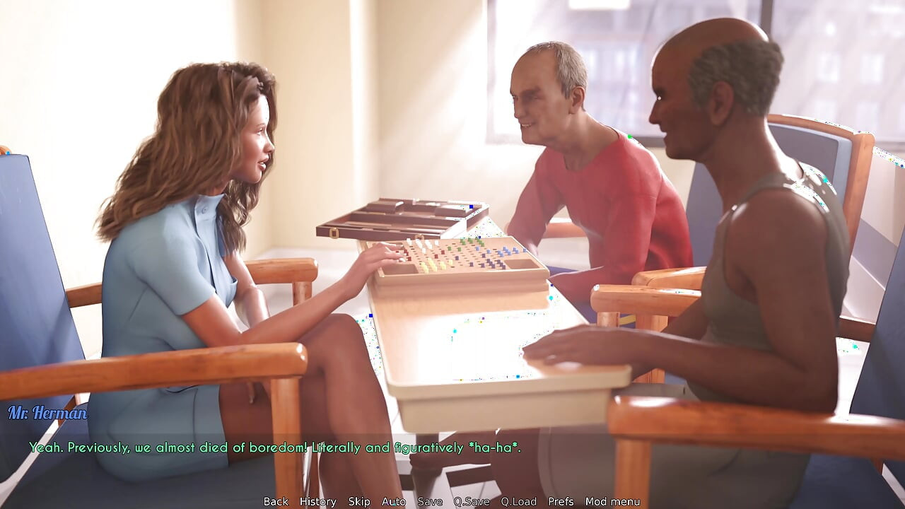 Awam Sophia and Amber - Arousing Moments While Caring for the Elderly - Part 1