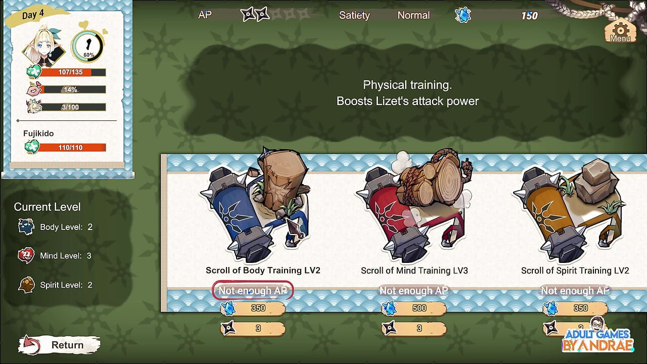 Vluchten, mijn elven ninja! 3D-gameplay deel 2 - Lizets training en verkenning begint