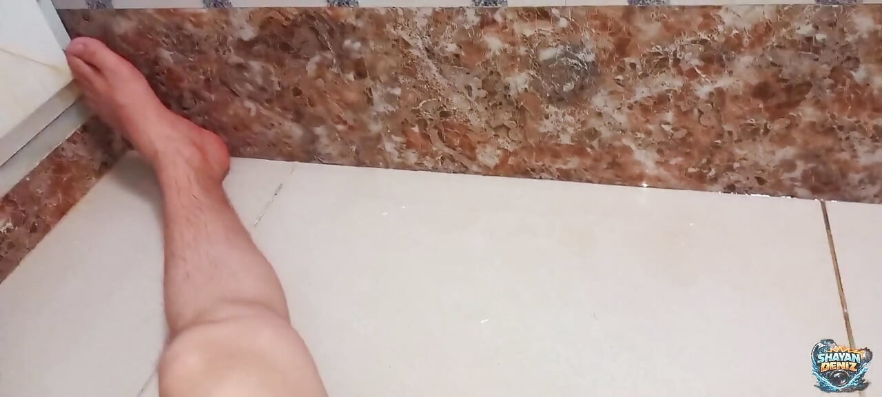 POV Bathroom Session Full Intense Experience Shayan Deniz