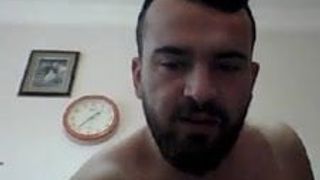 Un beau mec turc se masturbe d&#39;Antalya