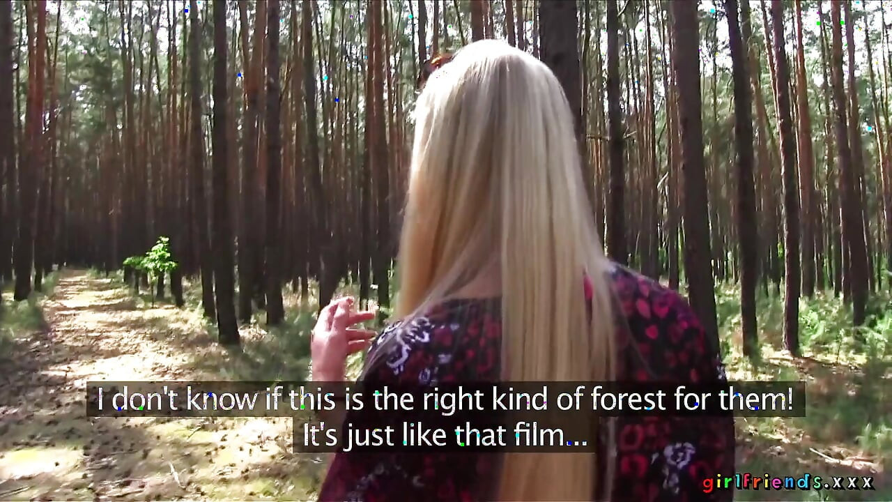 Girlfriends XXX - Petite Keira & Michelle Find a Secluded Spot for a Wild 3some & Pussy Licking in the Forest