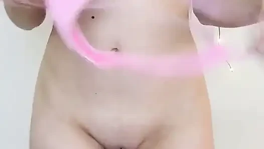 Trying 10 Pairs of Panties in Jy Naked White Ass