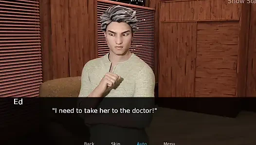 Горячая жена проекта: играю с собой на улице