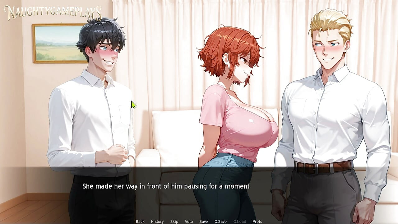 dona de casa a ser uma puta e a chupar duas piças ao mesmo tempo - Help! I Married a Slut! Part 14 By Creamy Games