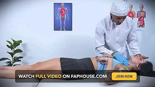 Colombian MILF Goes to the Doctor for Her Tight Asshole and Fucks Her Doctor with the Huge Cock