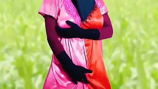 Cock inserted into Shali's tight pussy