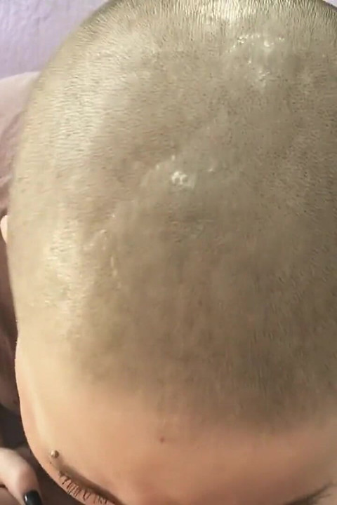 Spit and Cum on Vilu Vidish's Hair