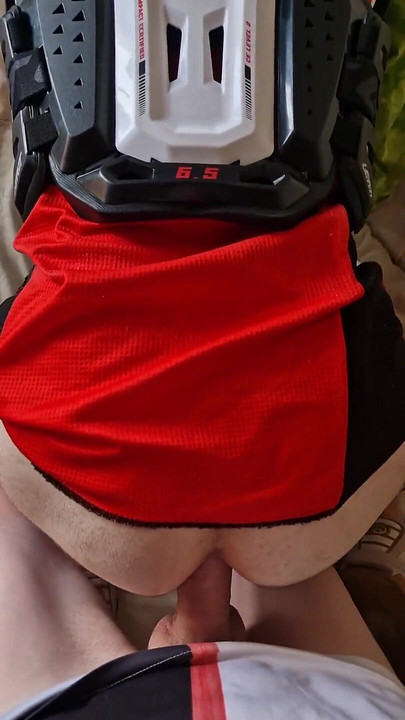 Guy Fucks Another Guy in Mxgear