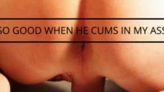 So Good when he cums in my ass