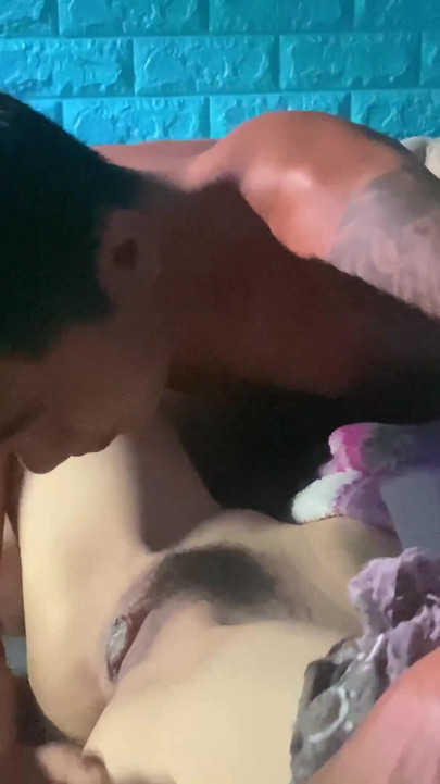 Stunning moment from "Sucking my sister-in-law's rough pussy"