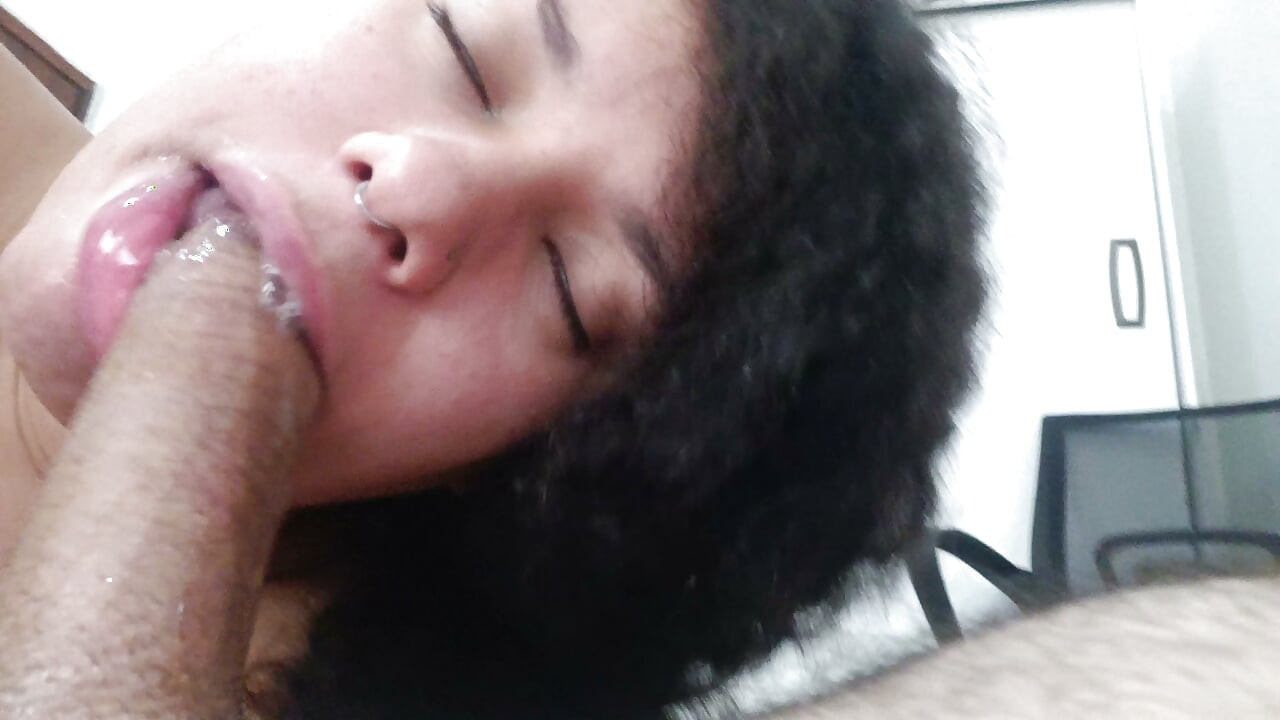 Pulsing the whole creampie inside that perverted slut's greedy mouth.